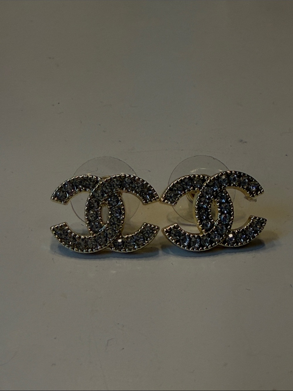 CC stud earrings - Picture 2 of 4